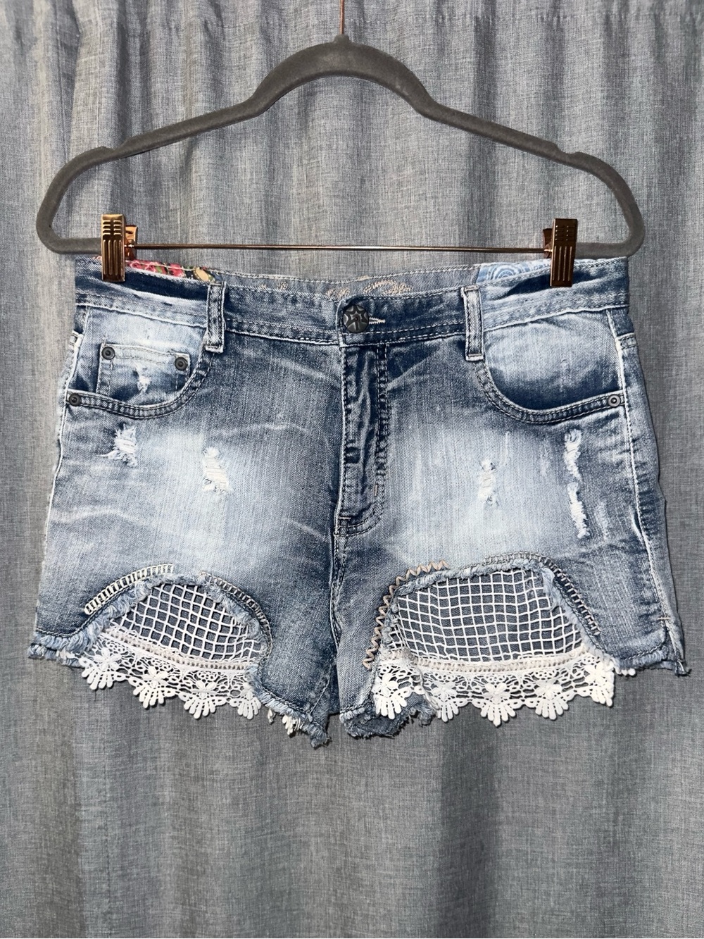 Vanilla Star High Rise Jean Shorts